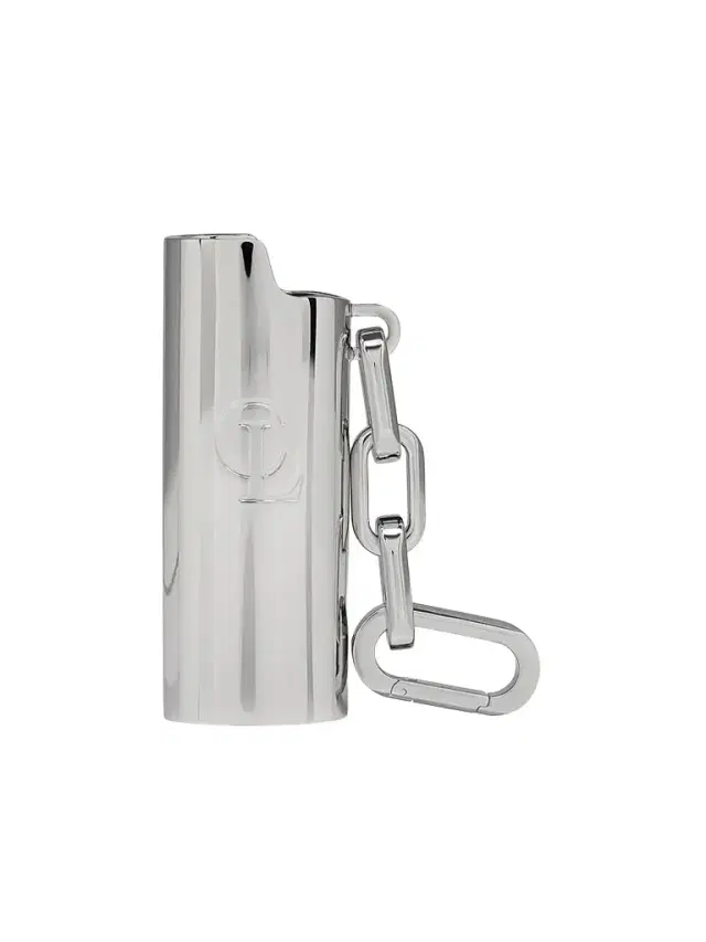 Christian Louboutin Men's Metal Keychain - Silver