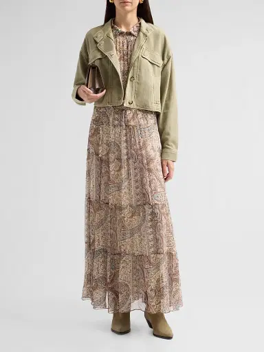 Ba&sh Women's Rallo Cotton Crop Jacket | Thumbnail 2 Ba&sh Women's Rallo Cotton Crop Jacket | Thumbnail 2