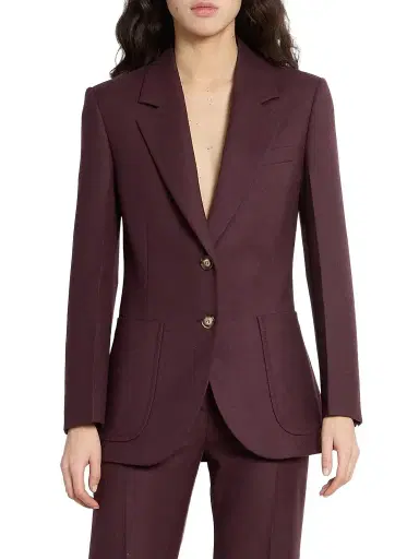 Victoria Beckham Women's Katherine Wool Blazer | Thumbnail 1 Victoria Beckham Women's Katherine Wool Blazer | Thumbnail 1