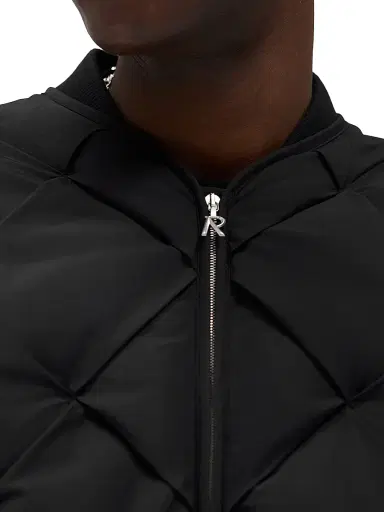 Represent Men's Legacy Pillow Quilted Oversized Puffer Jacket - Jet Black | Thumbnail 8
