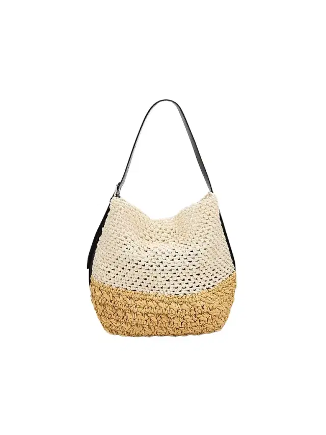 Toteme Women's  Belted Paper Tote Bag - Vanilla