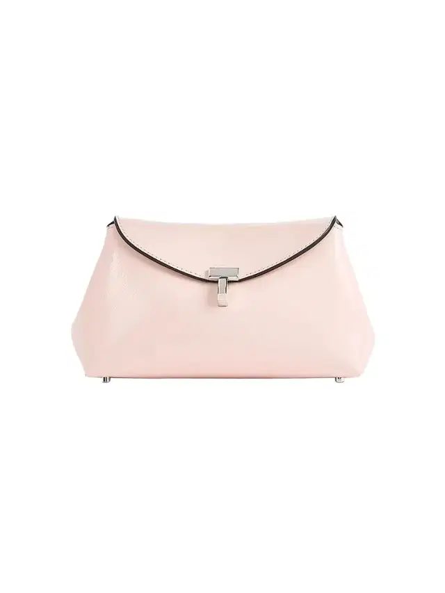 Women's Mini T-Lock Naplack Leather Clutch