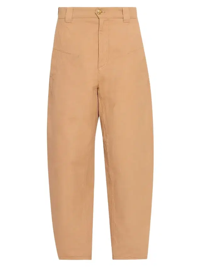 Chloé Women's Cotton Barrel-Leg Pants - Blushy Pink