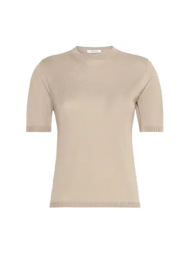 Max Mara Women's Stockinette Stitched Cashmere and Silk Sweater | Thumbnail 1