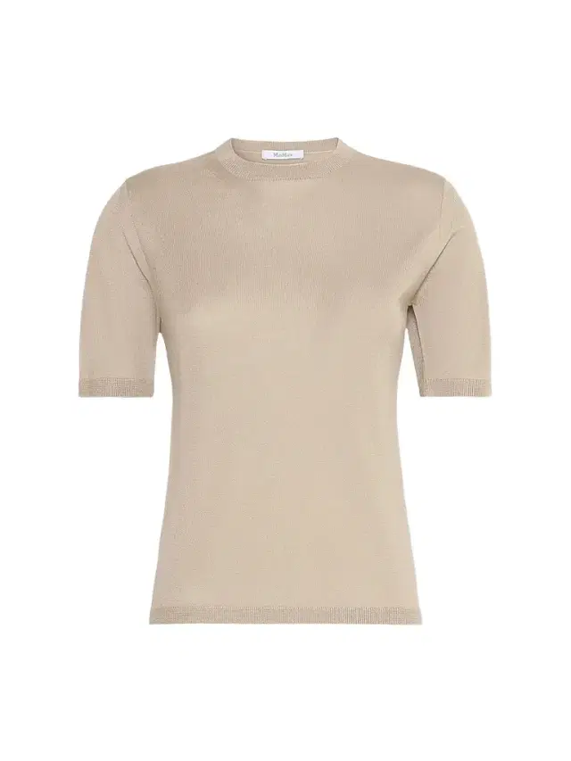 Max Mara Women's Stockinette Stitched Cashmere and Silk Sweater - Stone