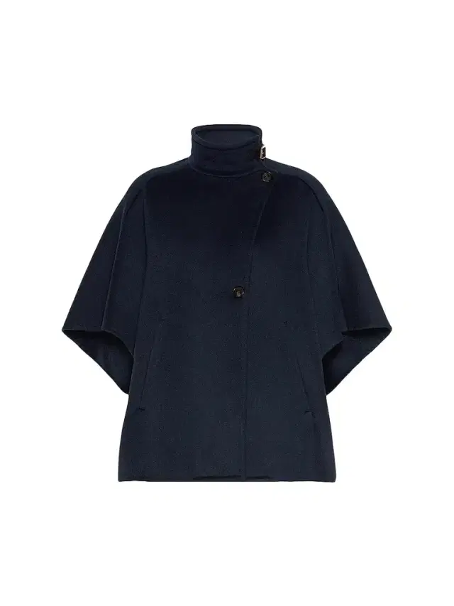 Max Mara Women's Oversized Cape in Cashmere Drape - Midnight Blue