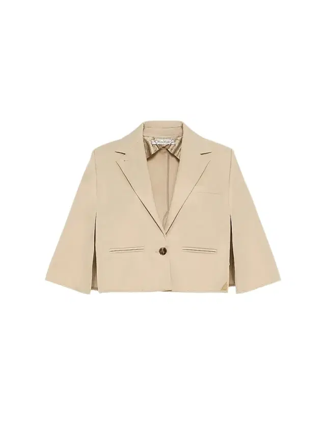Max Mara Women's Water Repellent Gabardine Cape - Stone