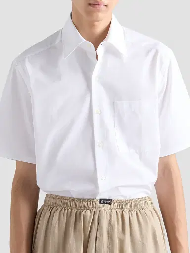 Prada Men's Cotton Shirt | Thumbnail 3 Prada Men's Cotton Shirt | Thumbnail 3