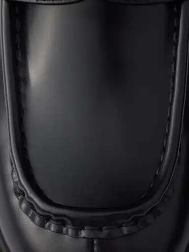 Prada Women's Brushed Leather Loafers | Thumbnail 5 Prada Women's Brushed Leather Loafers | Thumbnail 5