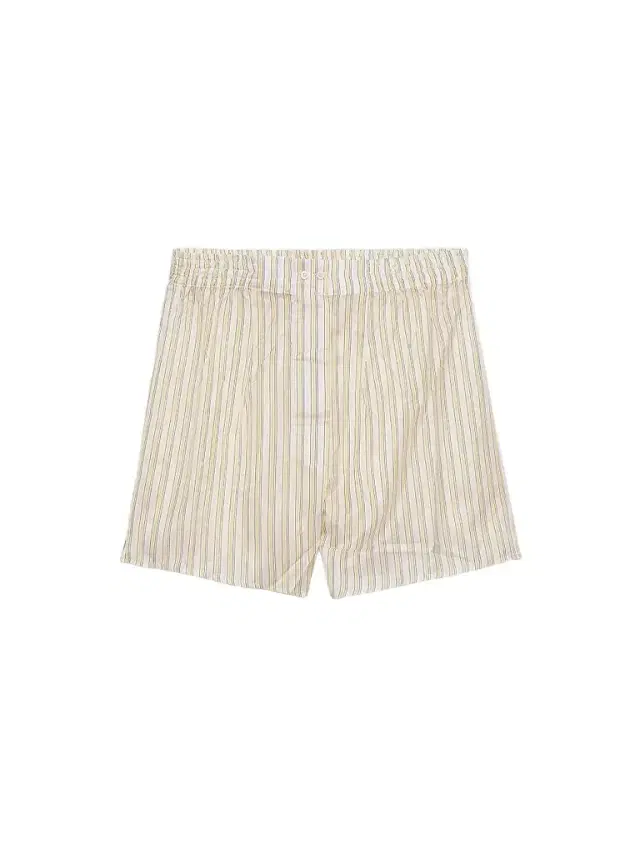 Prada Women's Striped Boxer Shorts - Yellow Multi
