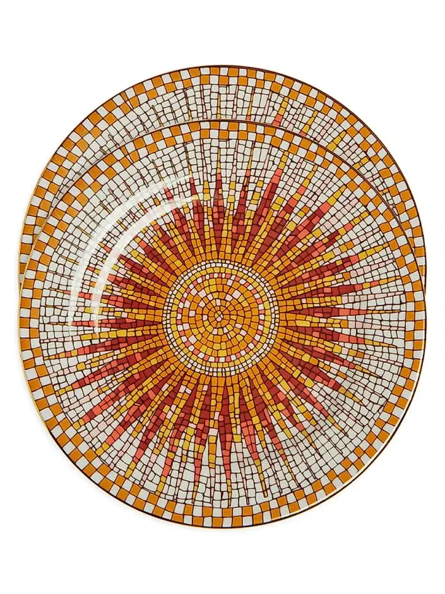 La DoubleJ Dessert Plate Set of 2 - Multi Sunrays