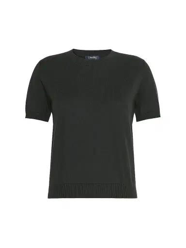 Max Mara Women's Cashmere, Cotton and Silk Yarn Jumper - Dark Green | Thumbnail 1