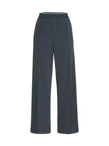 Brunello Cucinelli Women's Cotton Smooth French Terry Track Trousers - Navy Blue - Size Small | Thumbnail 1 Brunello Cucinelli Women's Cotton Smooth French Terry Track Trousers - Navy Blue - Size Small | Thumbnail 1