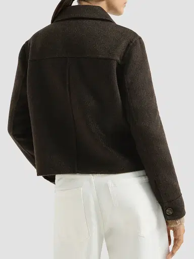 Brunello Cucinelli Women's Hand-Crafted Outerwear Jacket | Thumbnail 3