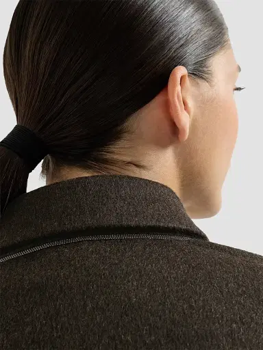 Brunello Cucinelli Women's Hand-Crafted Outerwear Jacket | Thumbnail 4