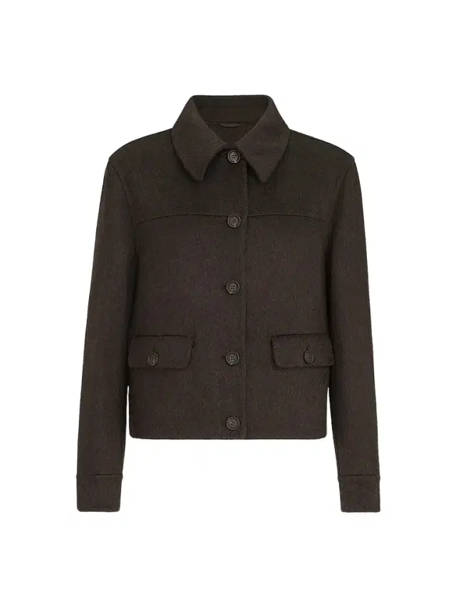 Brunello Cucinelli Women's Hand-Crafted Outerwear Jacket - Pine Cone Brown