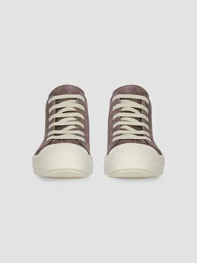 Rick Owens Men's Suede Low-Top Sneakers | Thumbnail 4 Rick Owens Men's Suede Low-Top Sneakers | Thumbnail 4