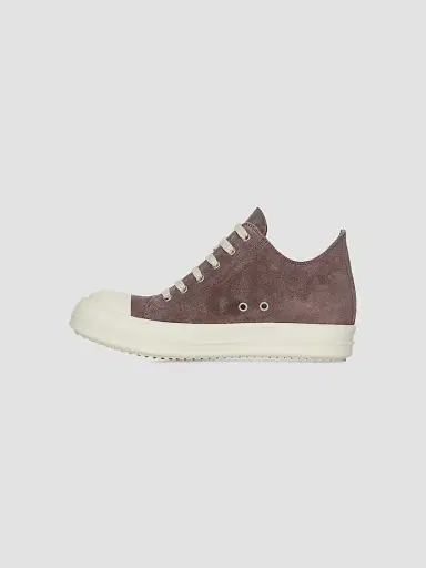 Rick Owens Men's Suede Low-Top Sneakers | Thumbnail 5 Rick Owens Men's Suede Low-Top Sneakers | Thumbnail 5