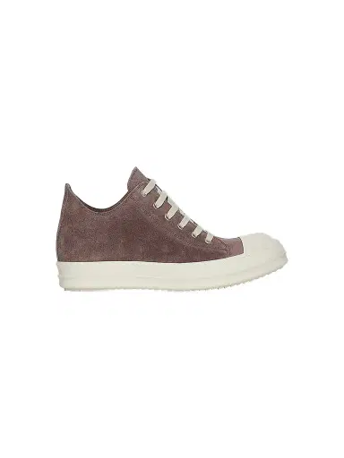 Rick Owens Men's Suede Low-Top Sneakers | Thumbnail 1 Rick Owens Men's Suede Low-Top Sneakers | Thumbnail 1