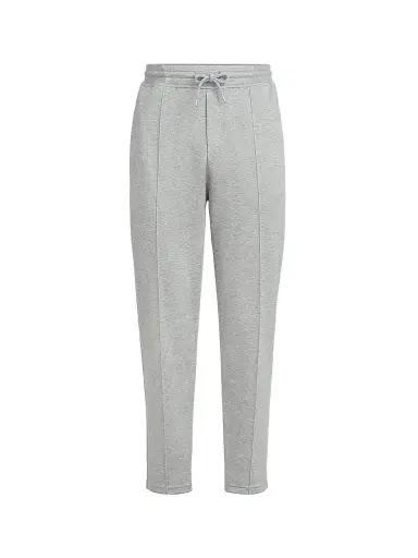 Brunello Cucinelli Men's French Terry Double Cloth Trousers with Crête Detail - Medium Grey - Size XXXXL | Thumbnail 1 Brunello Cucinelli Men's French Terry Double Cloth Trousers with Crête Detail - Medium Grey - Size XXXXL | Thumbnail 1