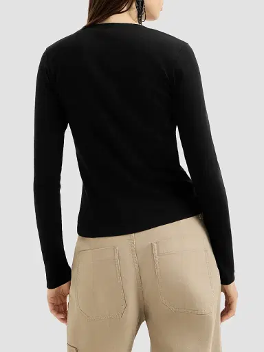 Brunello Cucinelli Women's Stretch Cotton Ribbed Jersey Top | Thumbnail 3 Brunello Cucinelli Women's Stretch Cotton Ribbed Jersey Top | Thumbnail 3