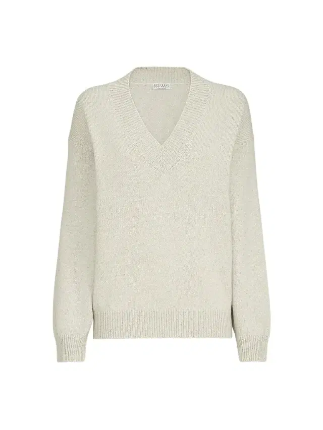 Brunello Cucinelli Women's Cashmere and Silk Diamond Yarn Sweater -