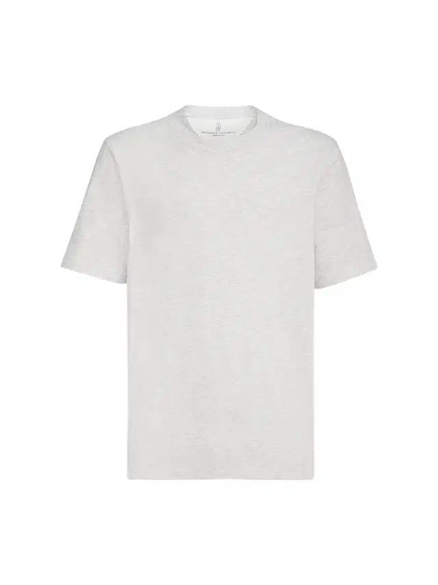 Brunello Cucinelli Men's Cotton Jersey Crewneck T-Shirt - Pearl - Size XXXXL