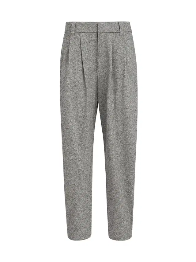 Brunello Cucinelli Women's Cashmere Jersey Tailored Trousers - Grey