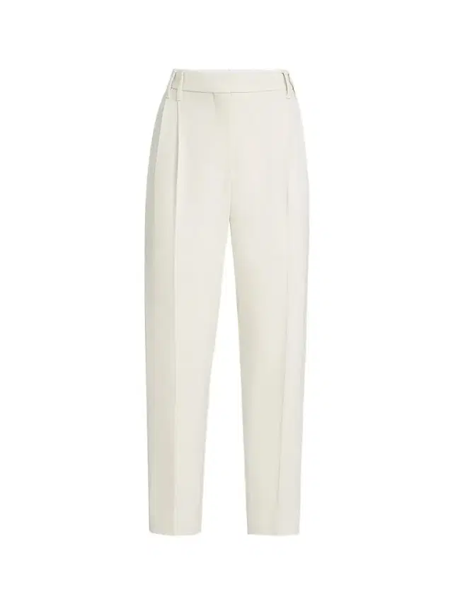 Brunello Cucinelli Women's Comfort Viscose Couture Twill Slouchy Trousers