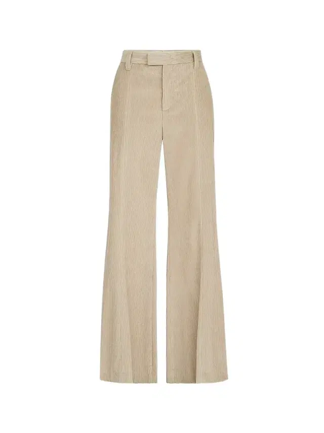 Brunello Cucinelli Women's Cotton Corduroy Wide Flare Trousers - Cream