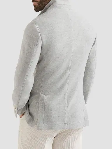 Brunello Cucinelli Men's Lightweight Water-Resistant Cashmere Outerwear Blazer | Thumbnail 3 Brunello Cucinelli Men's Lightweight Water-Resistant Cashmere Outerwear Blazer | Thumbnail 3