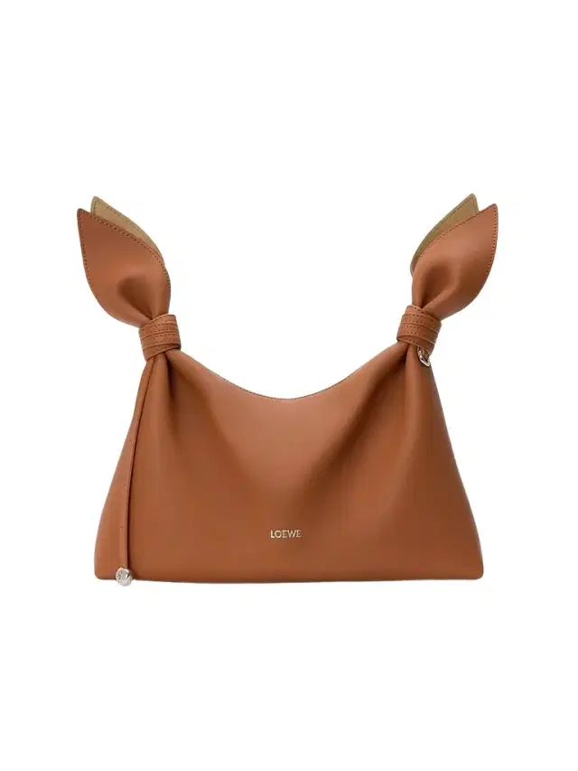 LOEWE Women's Scarf  Leather Shoulder Bag - Squirrel