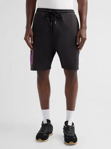Ksubi Men's Genesis Trak Cotton Shorts - Charcoal - Size XXL | Thumbnail 4 Ksubi Men's Genesis Trak Cotton Shorts - Charcoal - Size XXL | Thumbnail 4