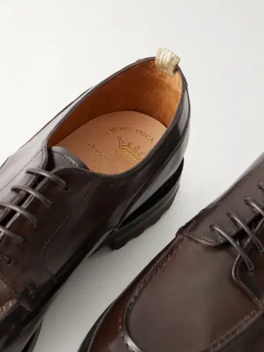 Officine Creative Balata Flexi 001 Textured Leather Derby Shoes - Men | Thumbnail 5