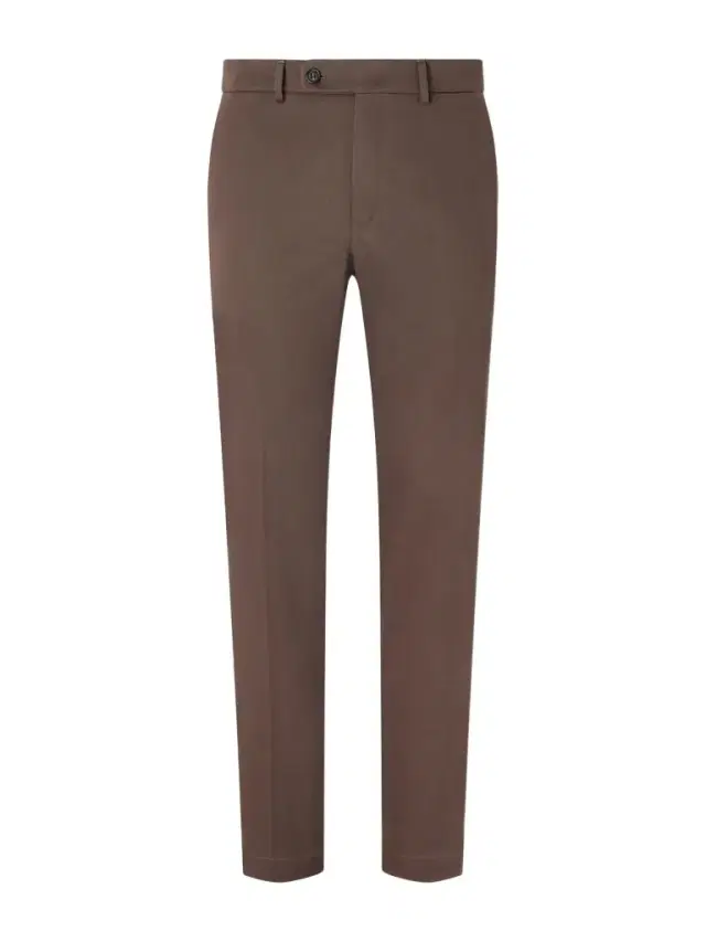 Slowear Straight-Leg Stretch-Cotton Gabardine Trousers - Men