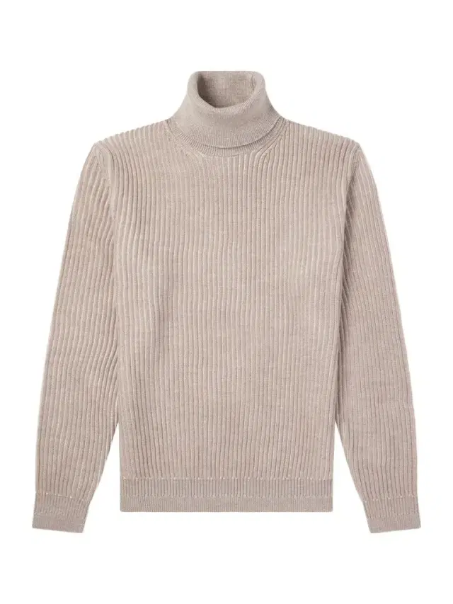 Slowear Ribbed Virgin Wool Rollneck Sweater - Men