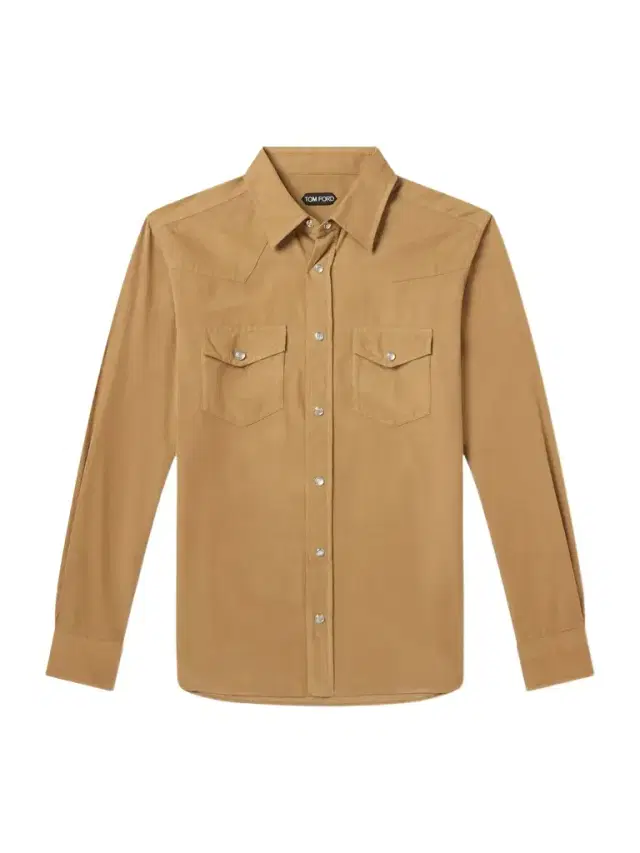 Tom Ford Slim-Fit Cotton-Corduroy Shirt - Men