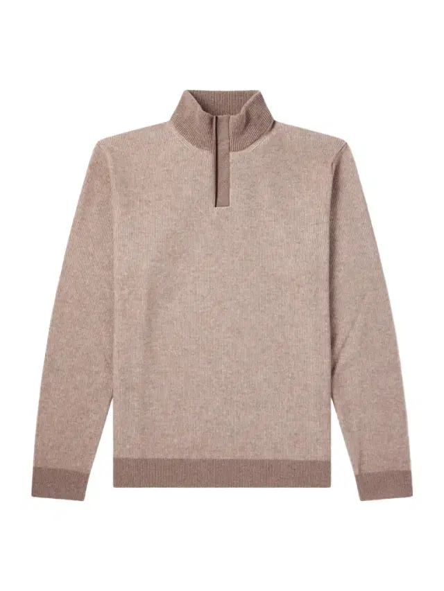 Slowear Virgin Wool Half-Zip Sweater - Men