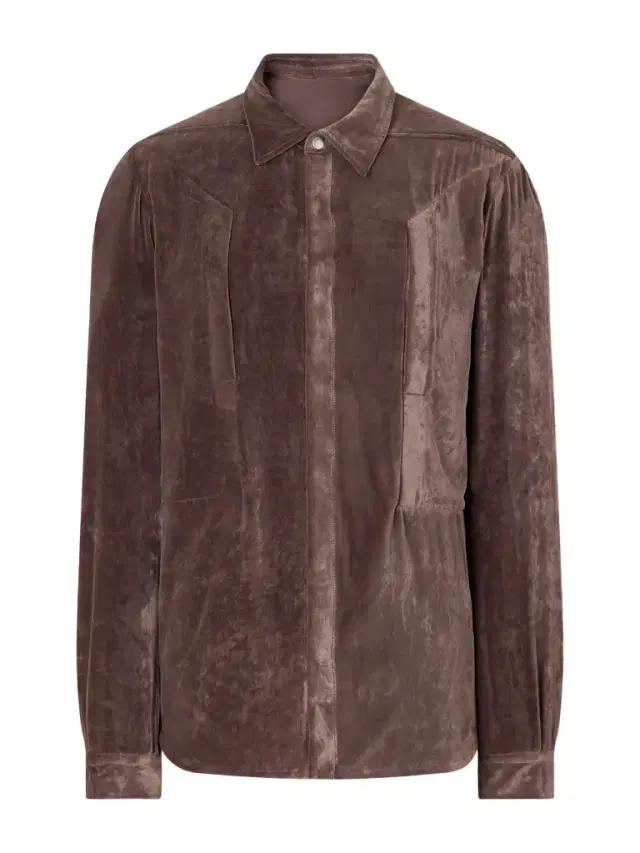 Rick Owens Fogpocket Velour Jacket - Men