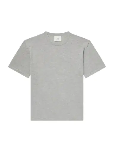 The Elder Statesman Lenny Ribbed Wool, Silk and Linen-Blend T-Shirt - Men | Thumbnail 1 The Elder Statesman Lenny Ribbed Wool, Silk and Linen-Blend T-Shirt - Men | Thumbnail 1
