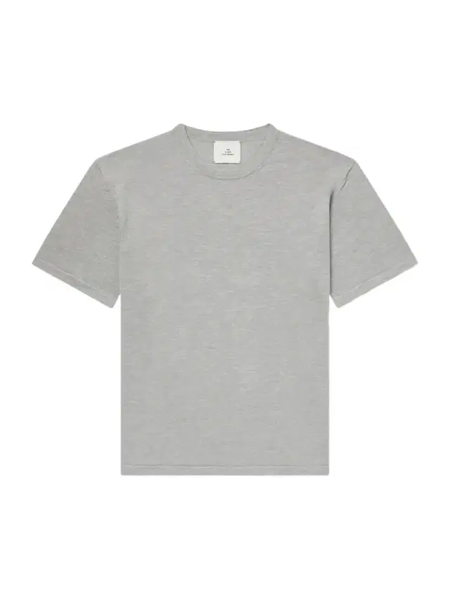 The Elder Statesman Lenny Ribbed Wool, Silk and Linen-Blend T-Shirt - Men