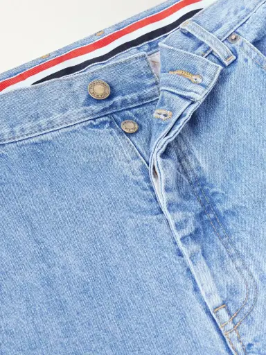 Thom Browne Cinch-Back Wide-Leg Jeans - Men | Thumbnail 6