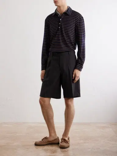 Massimo Alba Raya Striped Cotton-Jersey Polo Shirt - Men | Thumbnail 2 Massimo Alba Raya Striped Cotton-Jersey Polo Shirt - Men | Thumbnail 2