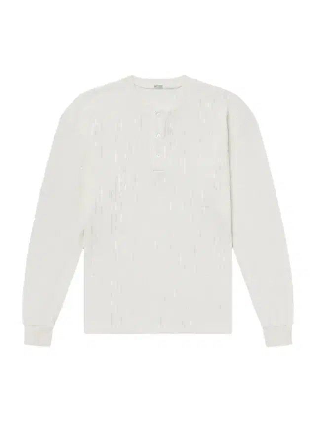 A.PRESSE Waffle-Knit Cotton and Cashmere-Blend Henley T-Shirt - Men