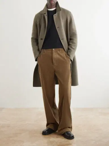 Jil Sander Wide-Leg Cotton-Corduroy Trousers - Men | Thumbnail 2