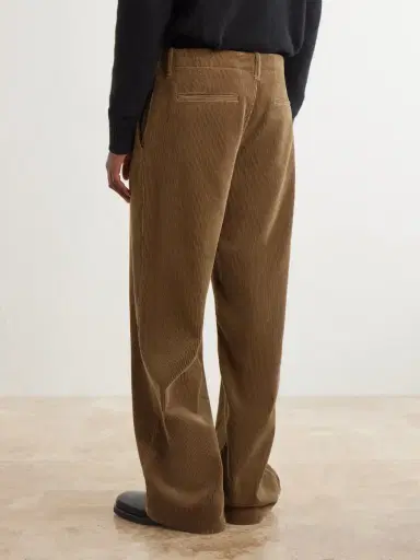 Jil Sander Wide-Leg Cotton-Corduroy Trousers - Men | Thumbnail 4