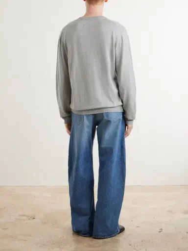 The Elder Statesman Libeccio Wool, Silk and Linen-Blend Sweater - Men | Thumbnail 4 The Elder Statesman Libeccio Wool, Silk and Linen-Blend Sweater - Men | Thumbnail 4
