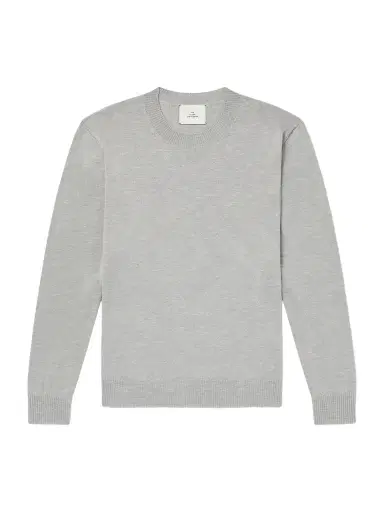 The Elder Statesman Libeccio Wool, Silk and Linen-Blend Sweater - Men | Thumbnail 1 The Elder Statesman Libeccio Wool, Silk and Linen-Blend Sweater - Men | Thumbnail 1