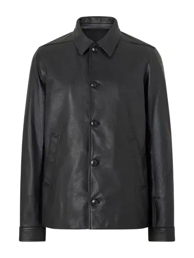 Rick Owens Brad Leather Jacket - Men | Thumbnail 1 Rick Owens Brad Leather Jacket - Men | Thumbnail 1