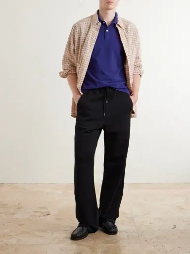 Acne Studios Logo-Embroidered Cotton-Piqué Polo Shirt - Men | Thumbnail 2 Acne Studios Logo-Embroidered Cotton-Piqué Polo Shirt - Men | Thumbnail 2